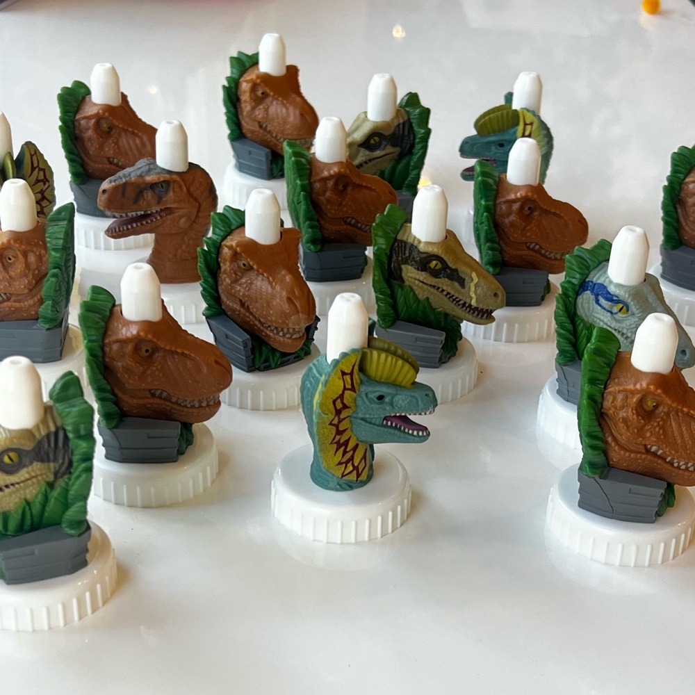 Good 2 Grow Dinosaur theme Topper Jurassic World 17 total